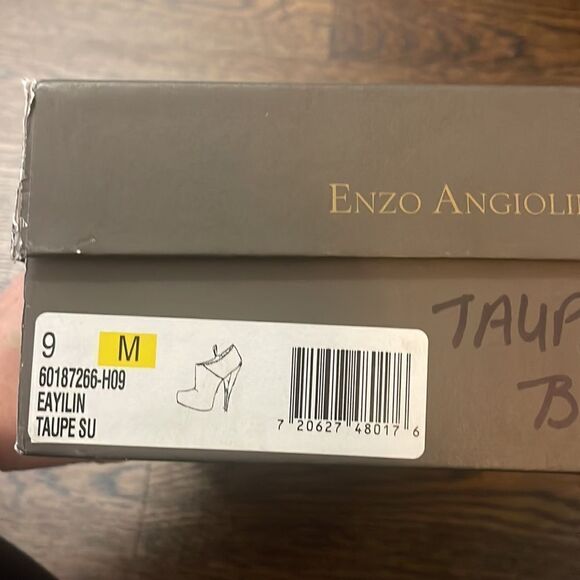 ENZO ANGIOLINI TAUPE BOOTIES SIZE 9 - Picture 6 of 6